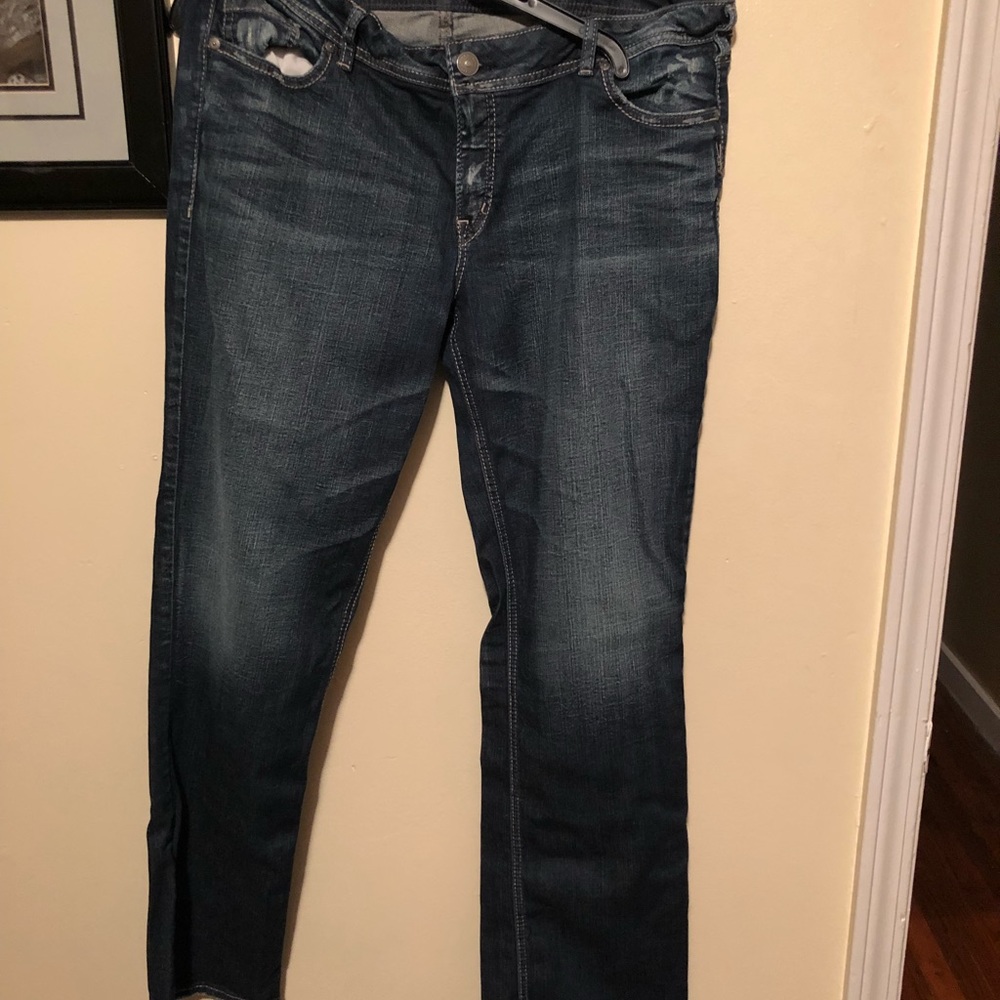 Silver jeans